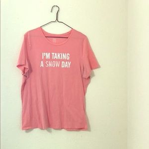 “I’m taking a snow day” Tee